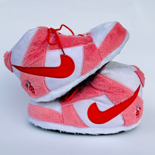 Plush Slippers "Nike Dunk SB Valentine's Day"