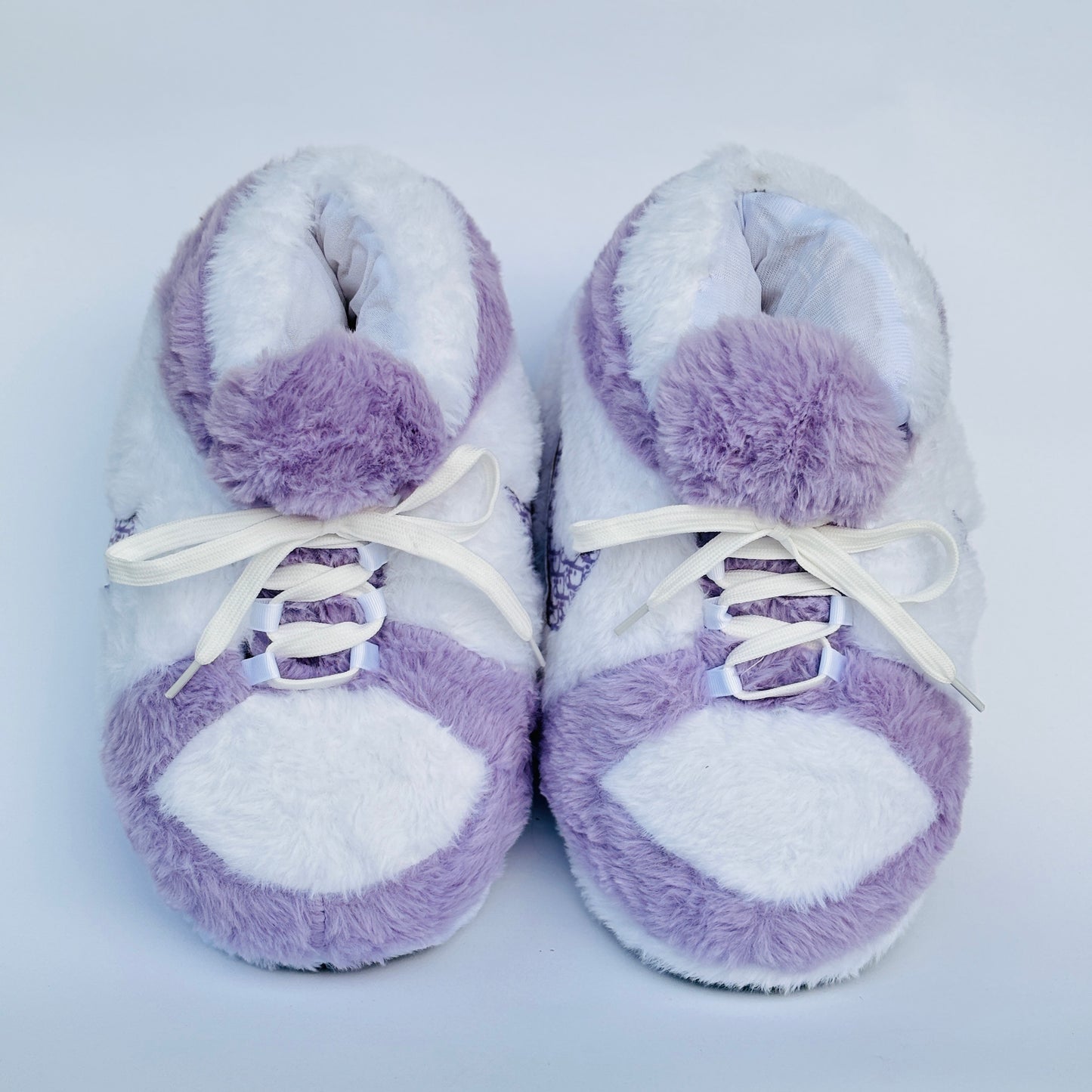 Plush Slippers "Jordan x Dior Violet"