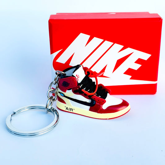 Mini Sneakers "Off-White Red"