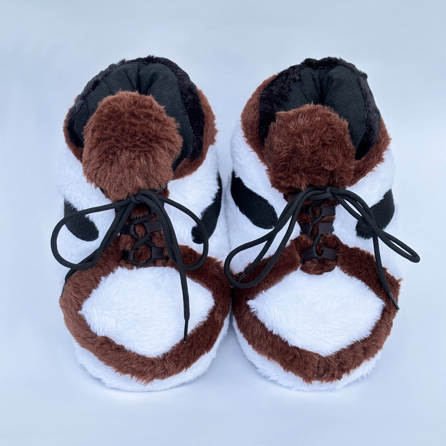Plush Slippers "Jordan Mocha Brown"